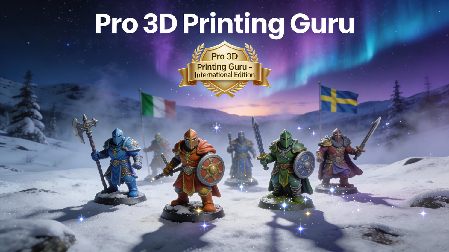 RiverCross Diorama Pro 3D Printing Guru award — custom board game insert review from Sweden