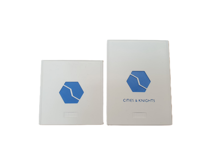 CATAN + Cities and Knights + Expansions Board Game Organizer - Insert - Premium Storage Solution - SLEEVED Version - STL file
