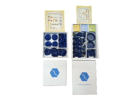 CATAN + Cities and Knights + Expansions Board Game Organizer - Insert - Premium Storage Solution
