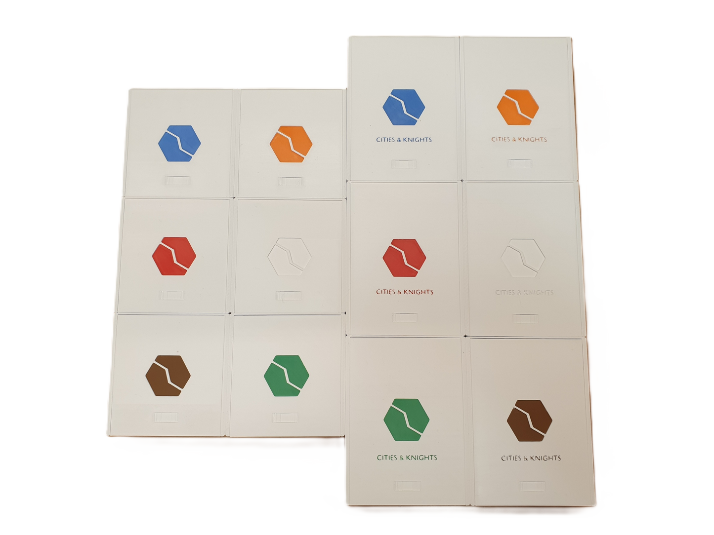 CATAN + Cities and Knights + Expansions Board Game Organizer - Insert - Premium Storage Solution - SLEEVED Version - STL file