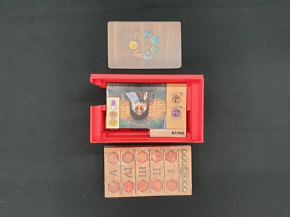 Age of Innovation Terra Mystica Board Game Organizer, Age of Innovation Insert, STL file for 3d printing