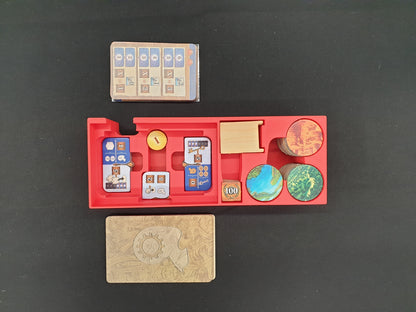 Age of Innovation Terra Mystica Board Game Organizer, Age of Innovation Insert, STL file for 3d printing