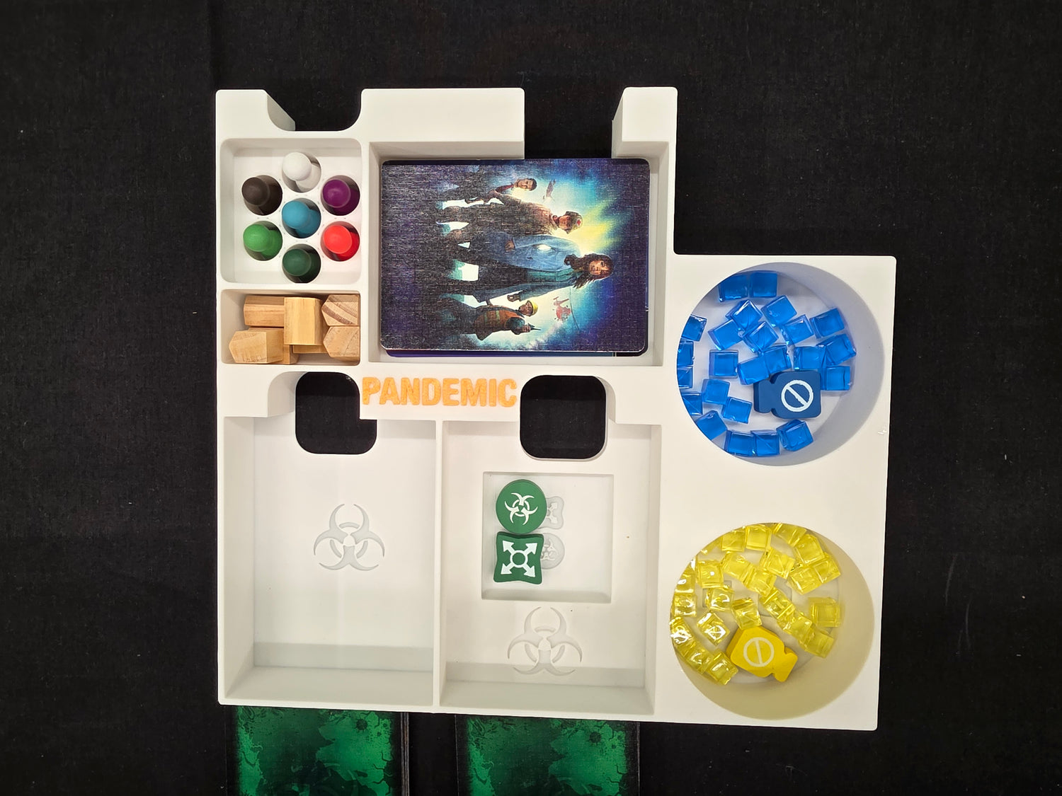 Pandemic 3D-Printed Game Organizer
