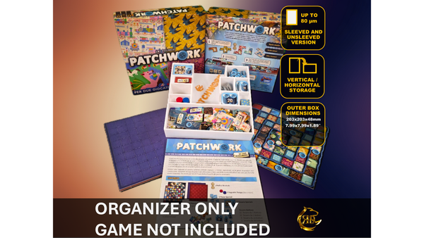 Patchwork 3D Printed Organizer | Insert for Original Box