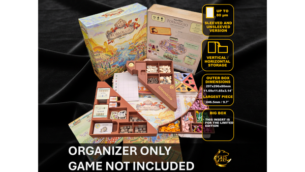Formaggio Limited Edition Board Game Insert