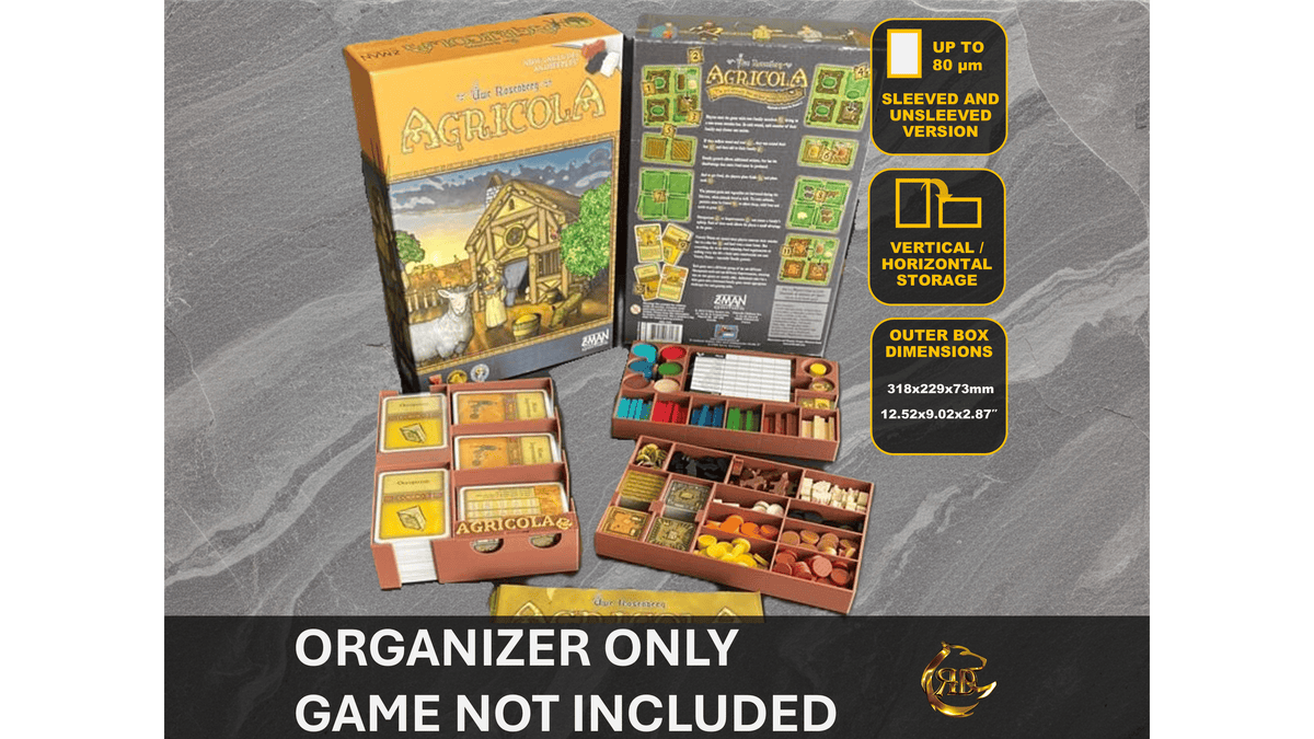 Agricola 2007 Edition 3D Printed Organizer