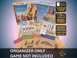 Thebes bordspelorganizer, 3D-geprinte inleg