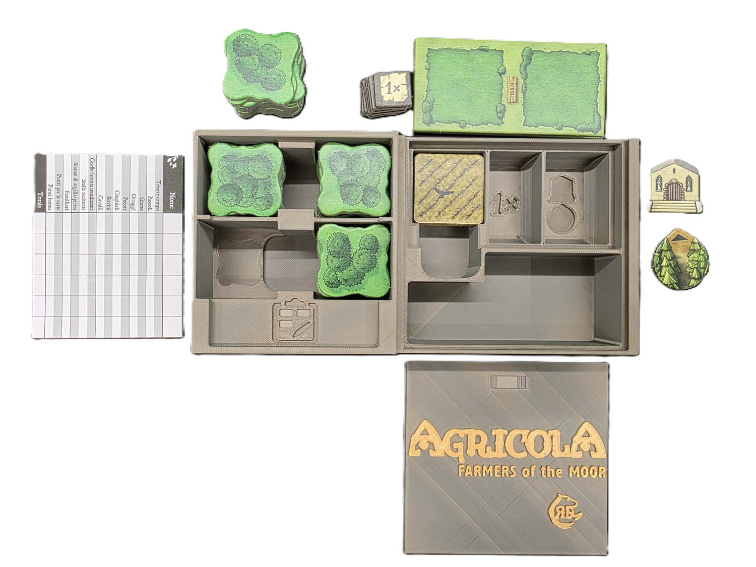 Agricola Farmers of the Moor Organizer