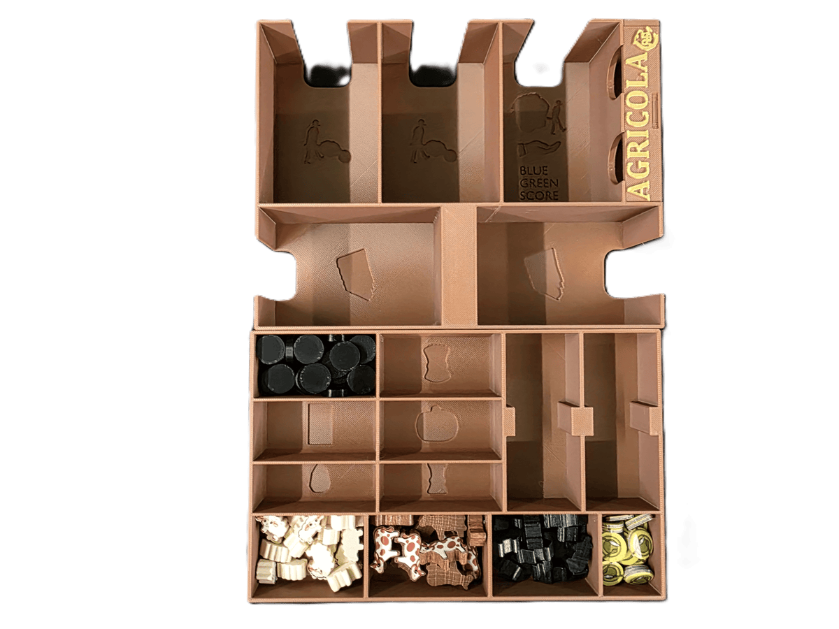 Agricola 2007 Edition 3D Printed Organizer