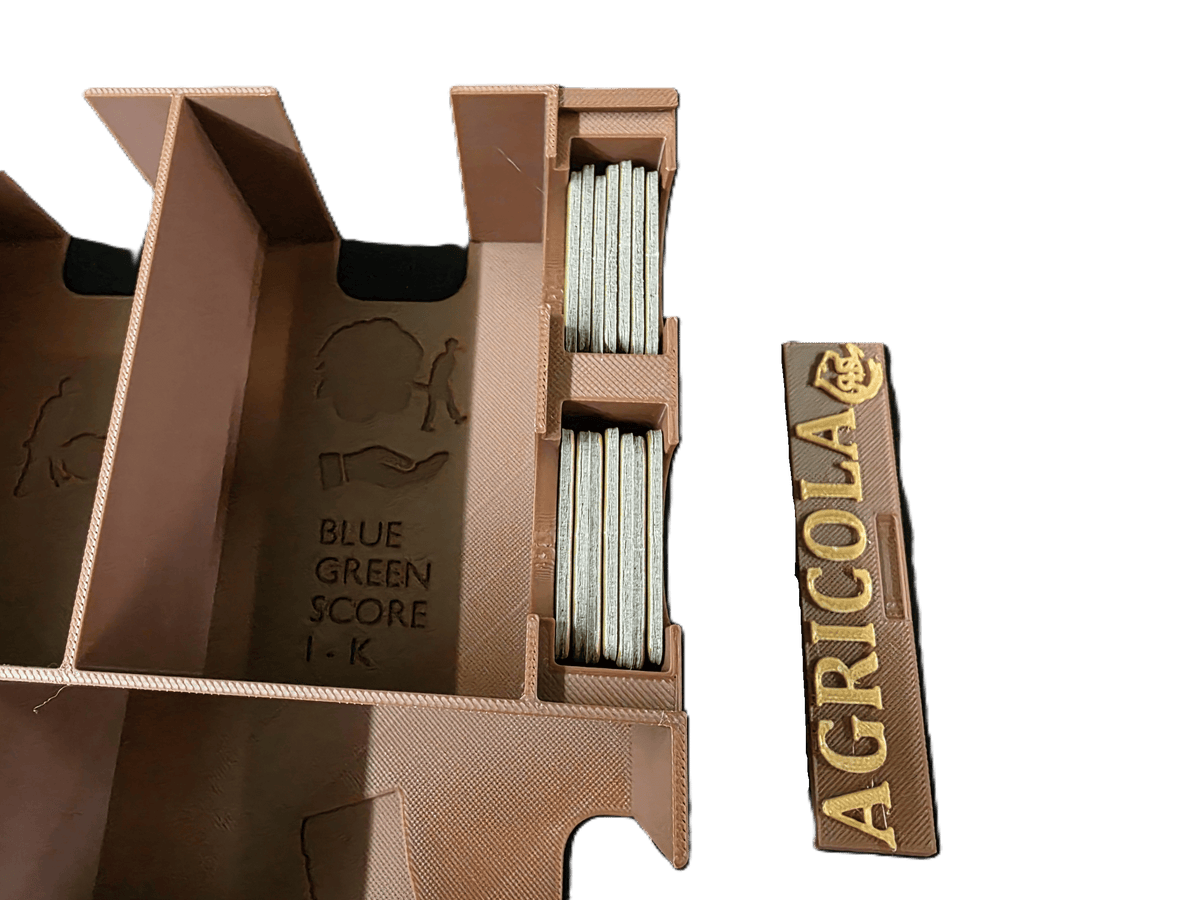 Agricola 2007 Edition 3D Printed Organizer