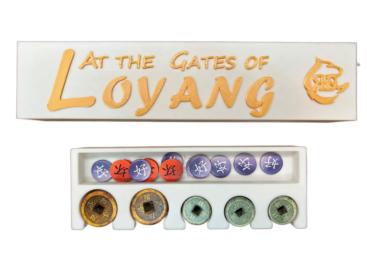 Organizer do gry planszowej „U bram Loyang” – plik STL do wydruku 3D