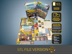 Autobahn Board Game Organizer - STL FILE Insert