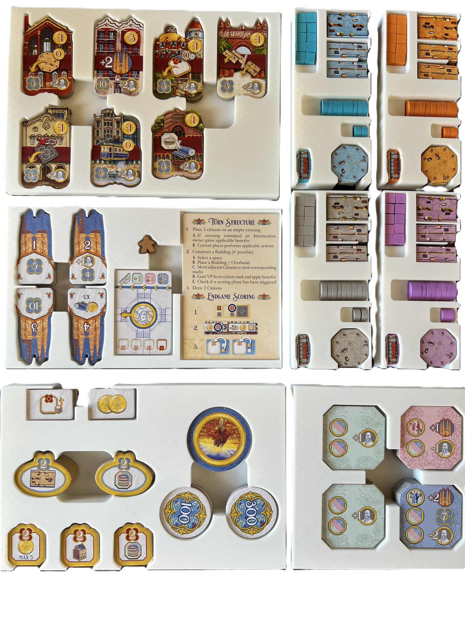 Wkładka do gry planszowej Barcelona