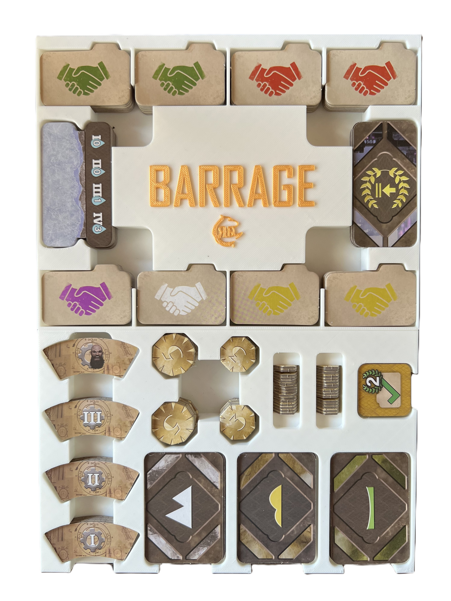 Barrage Board Game Organizer |  Insert