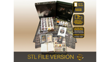 Brass Lancashire Board Game Organizer | STL FILE to 3D print