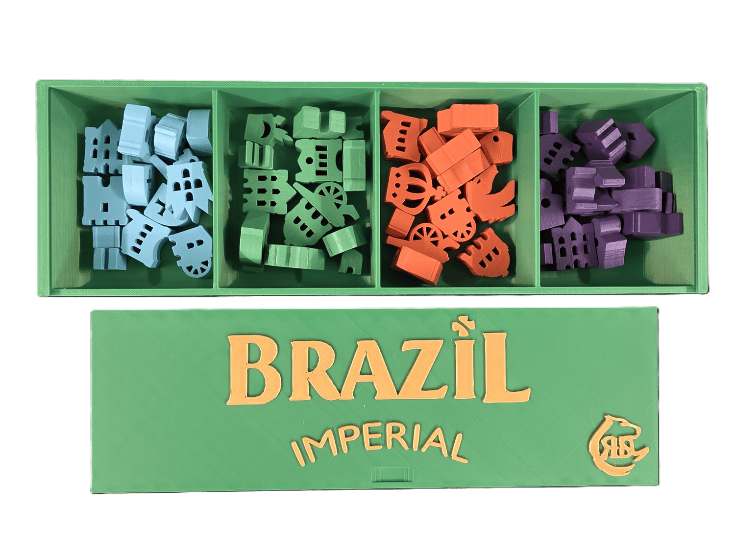 Brazil Imperial 3D Printed Organizer | Insert