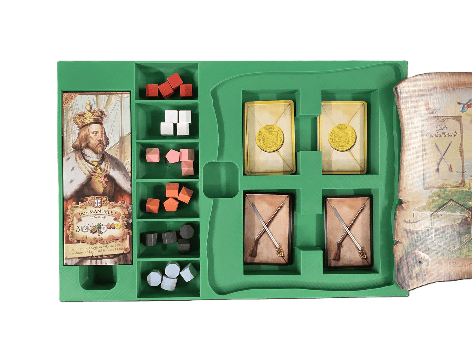 Brazil Imperial 3D Printed Organizer | Insert