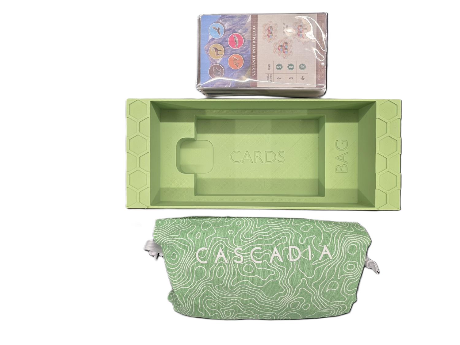 Cascadia Board Game Organizer Insert