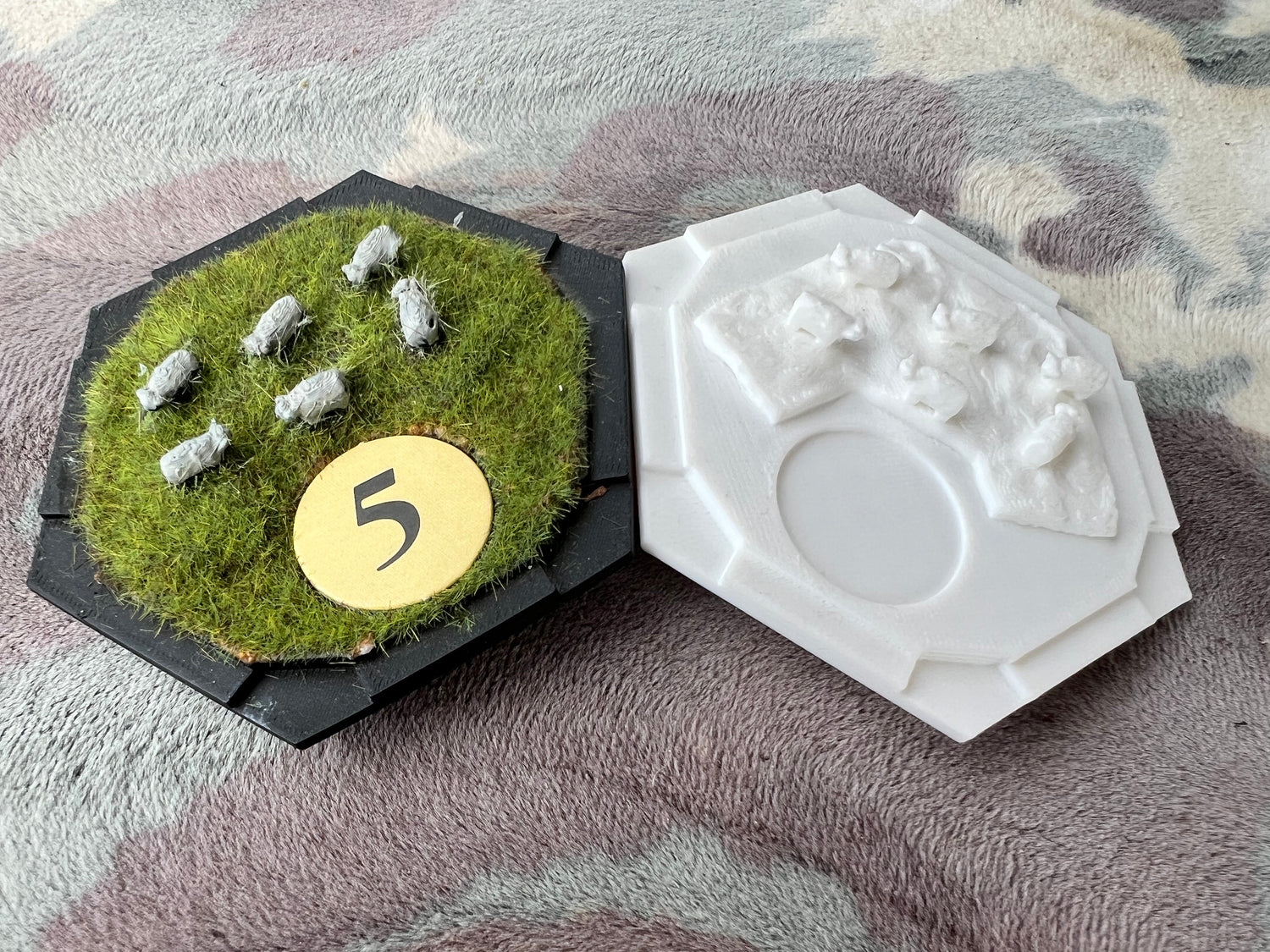 Catan-Brettspiel – 3D-Spielsteine ​​– 3D-gedruckte Version