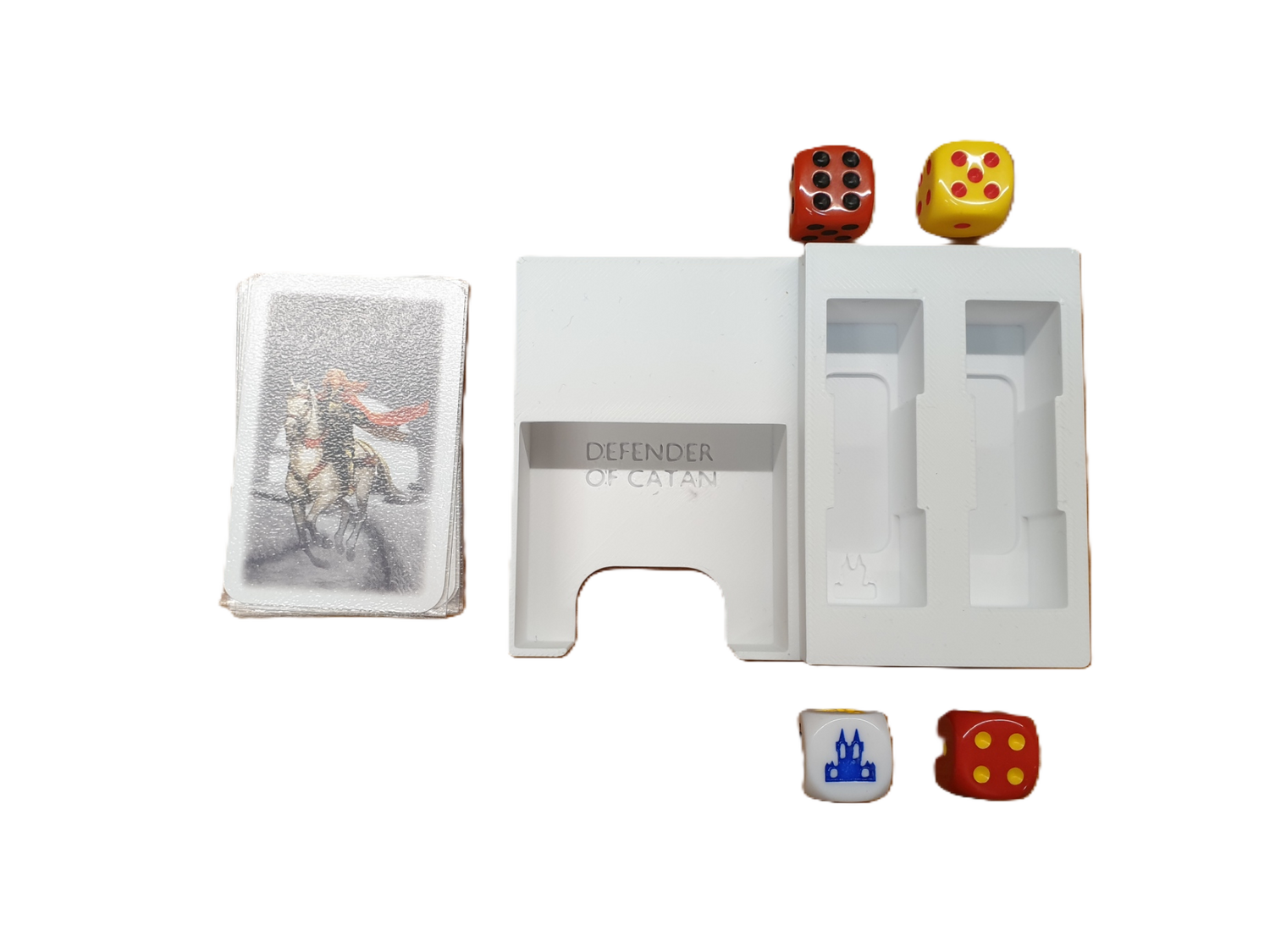 Wkładka do gry planszowej CATAN + Cities & Knights | PLIK STL