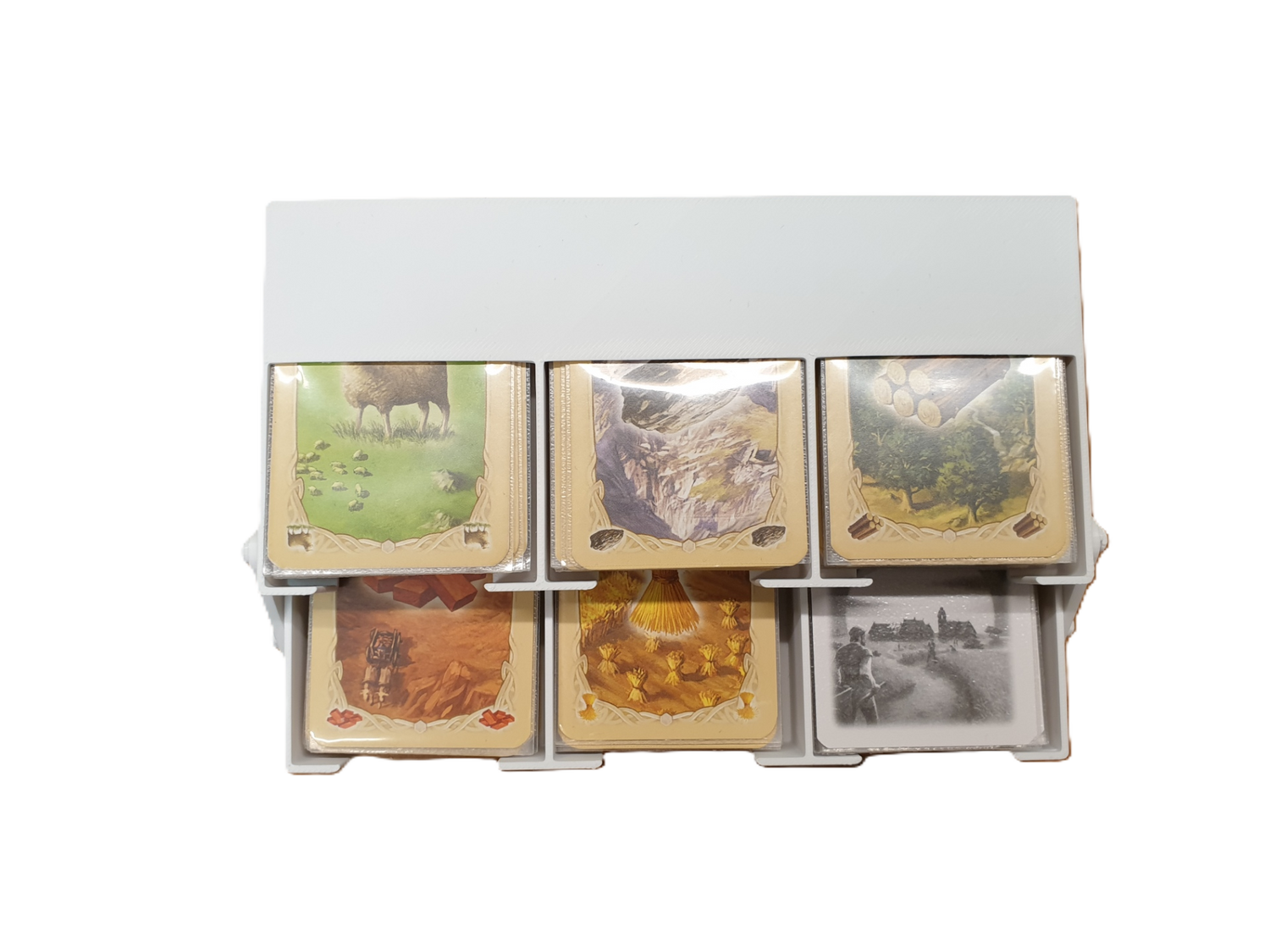 Wkładka do gry planszowej CATAN + Cities & Knights | PLIK STL