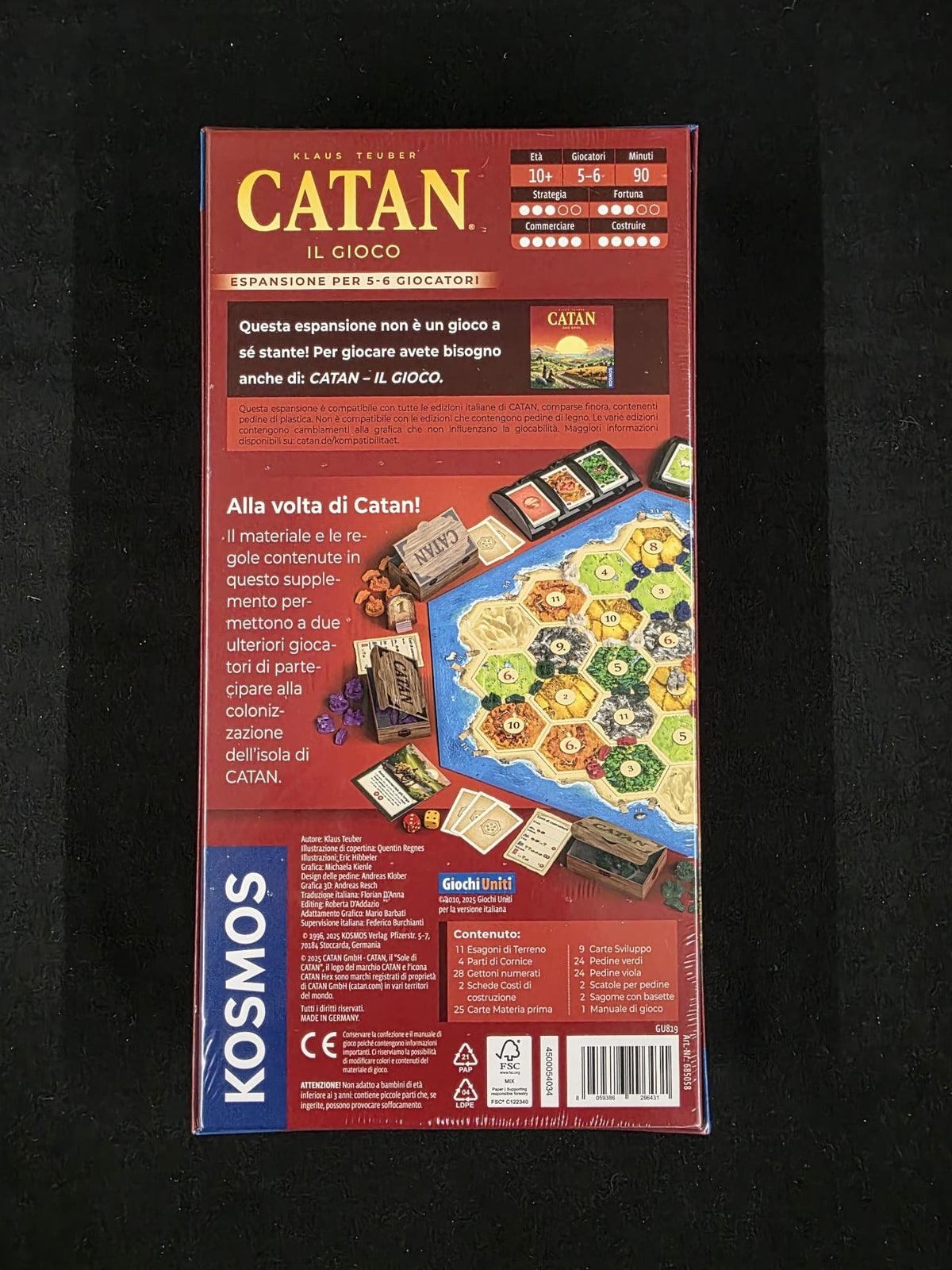 Catan - Il Gioco - Espansione per 5–6 Giocatori ITA