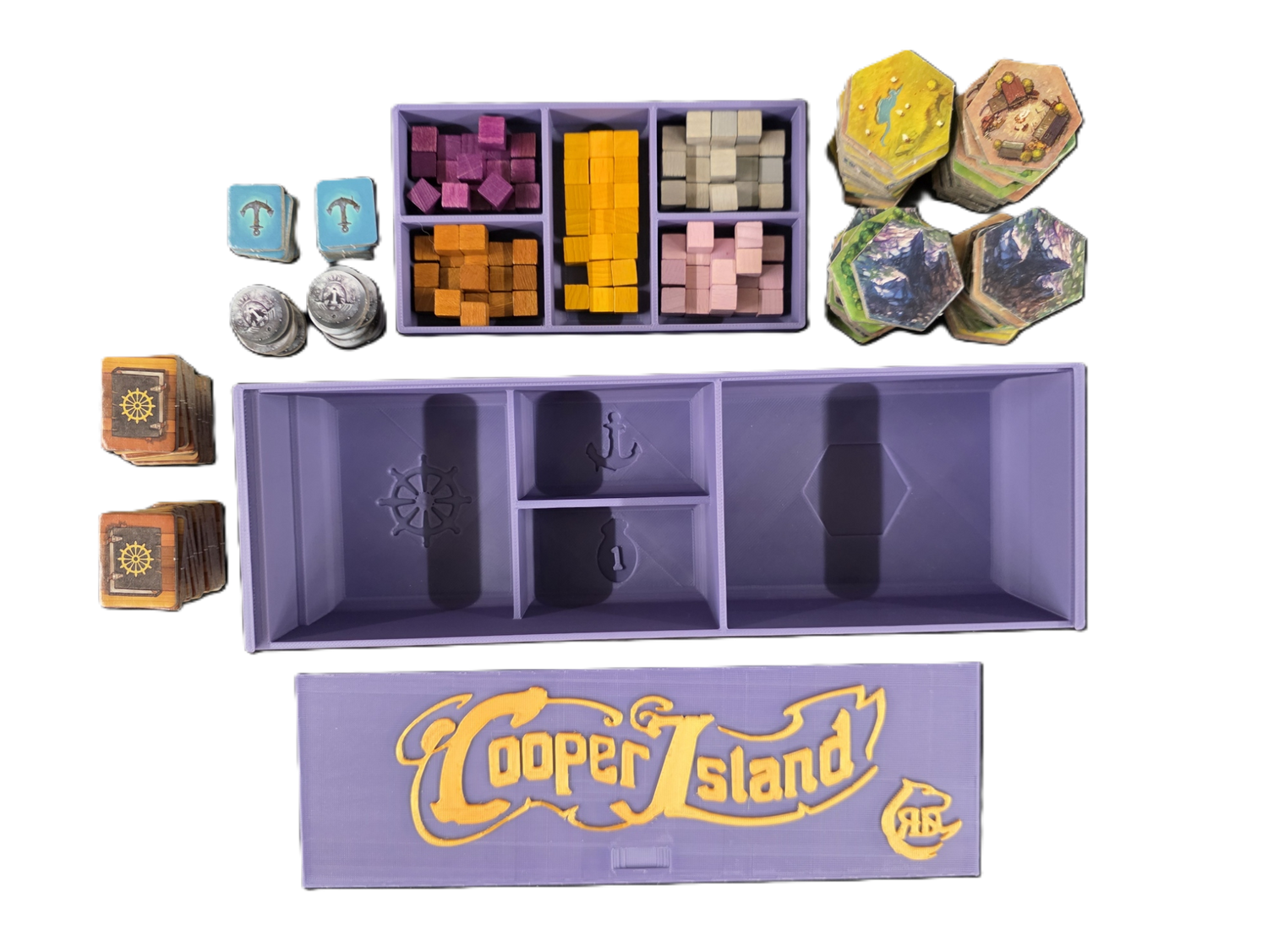 Cooper Island Insert - STL file to 3D print