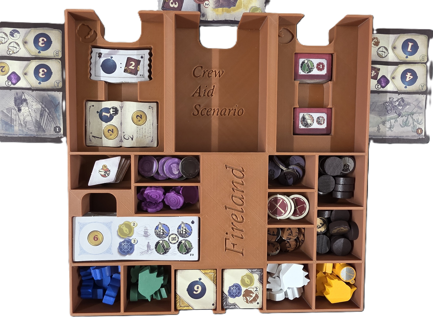 Insert for Darwin's Journey Collector's Edition and all expansions - STL Files to 3d print your insert