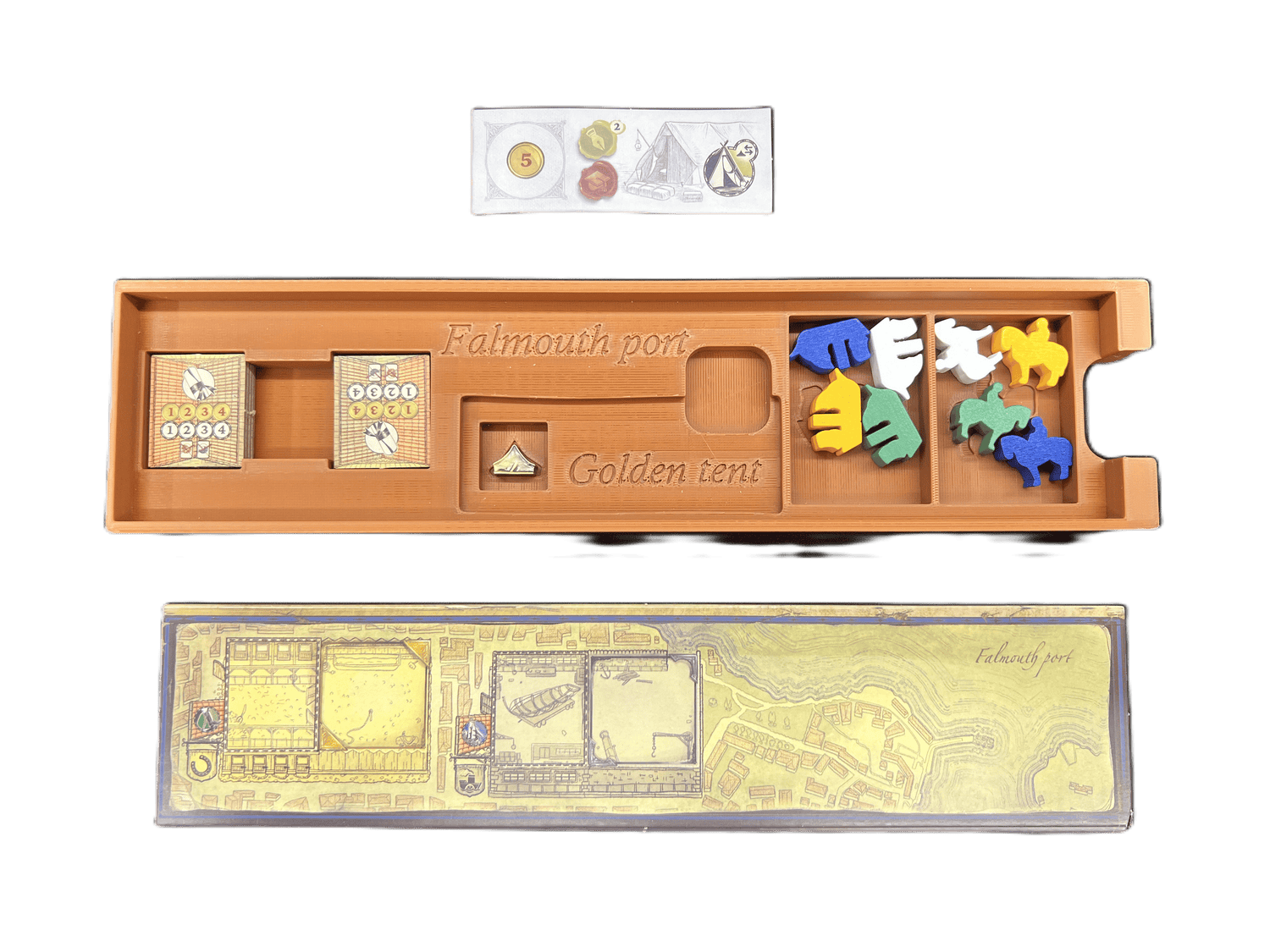 Insert for Darwin's Journey Collector's Edition and all expansions - STL Files to 3d print your insert