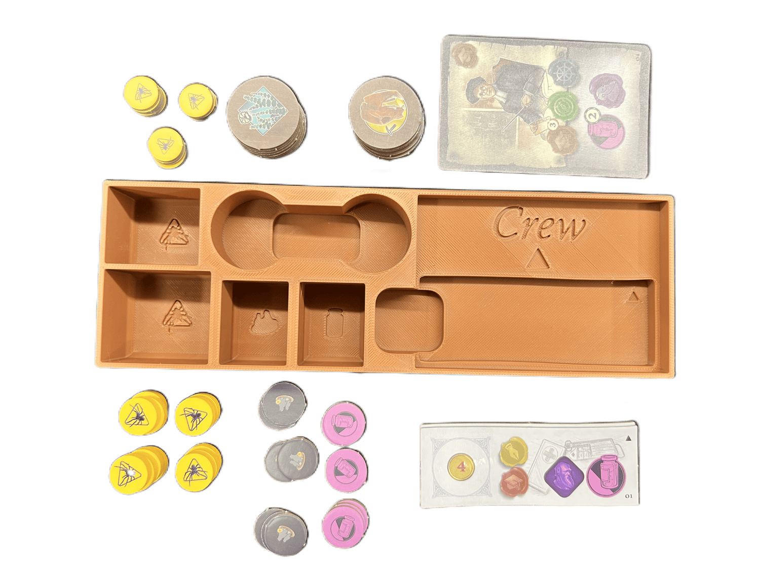 Insert for Darwin's Journey Oceania Expansion Founder's Edition - STL File to 3D Print