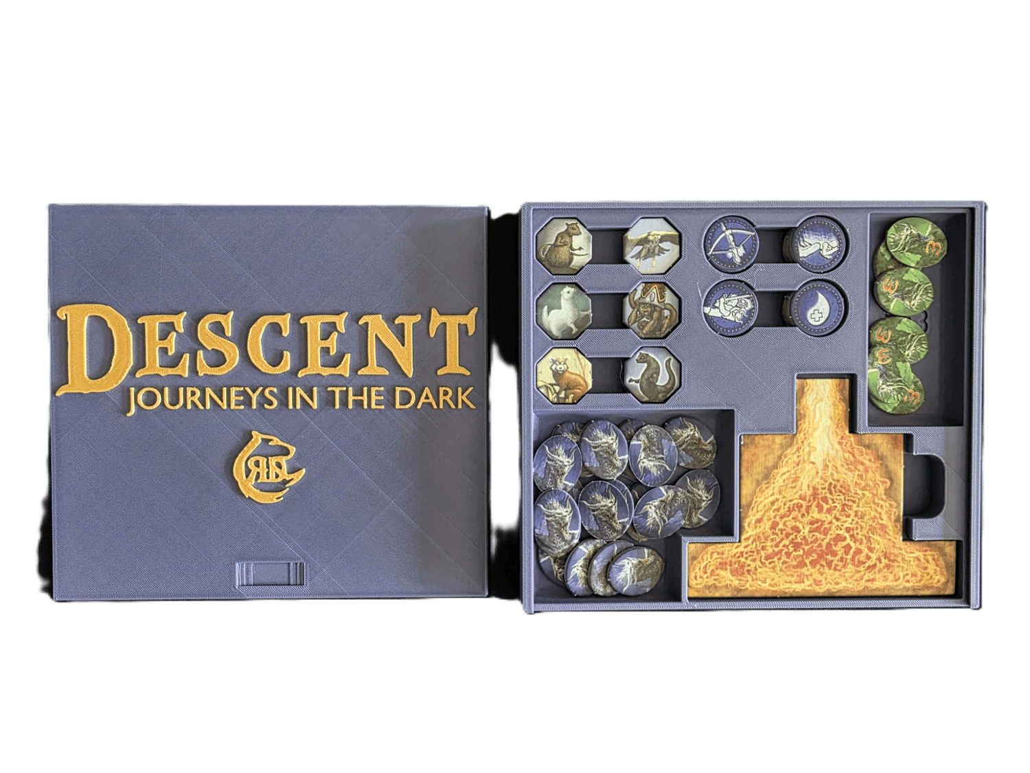 Descent: Journeys in the Dark 1st Edition 3D Printed Organizer
