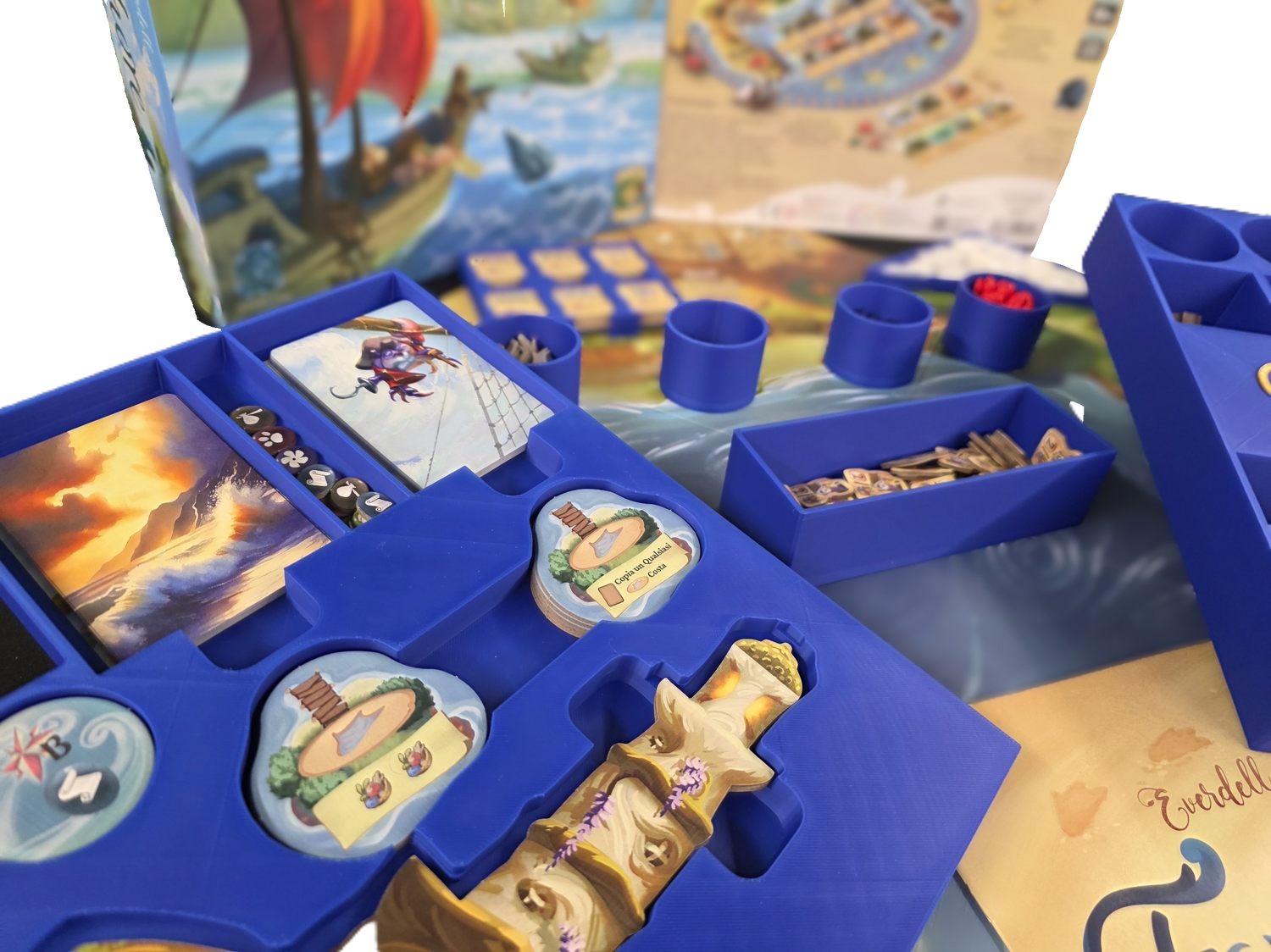 Everdell Farshore Insert - Unofficial - STL FILE to 3D print