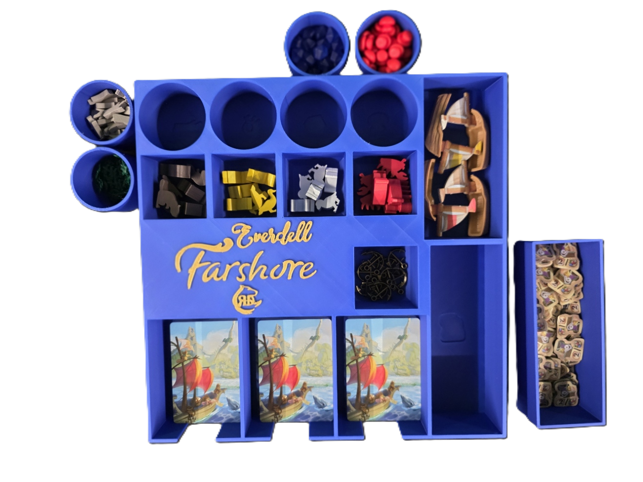 Everdell Farshore Insert - Unofficial - STL FILE to 3D print