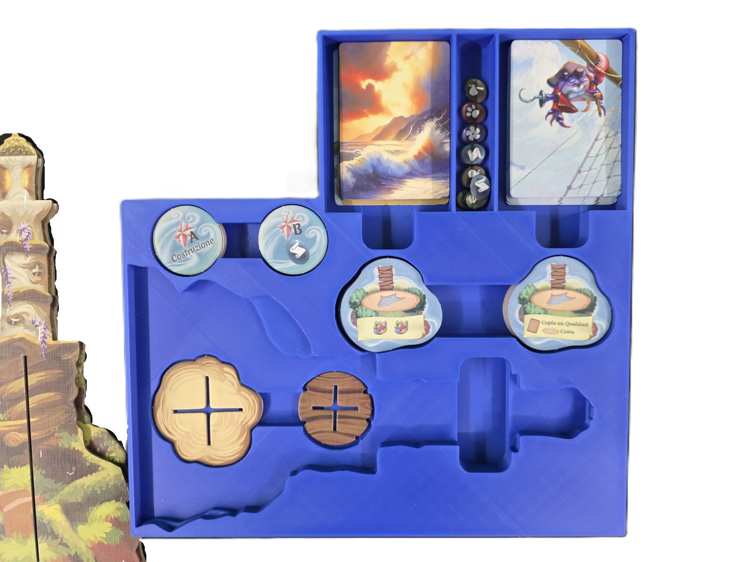 Everdell Farshore Insert - Unofficial - STL FILE to 3D print