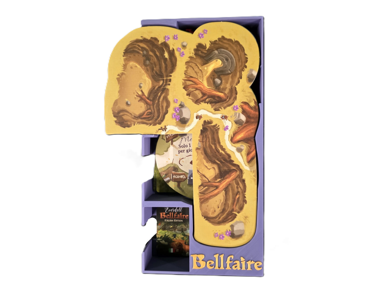 Everdell Mistwood and Everdell Bellfaire Insert - STL file to 3D print