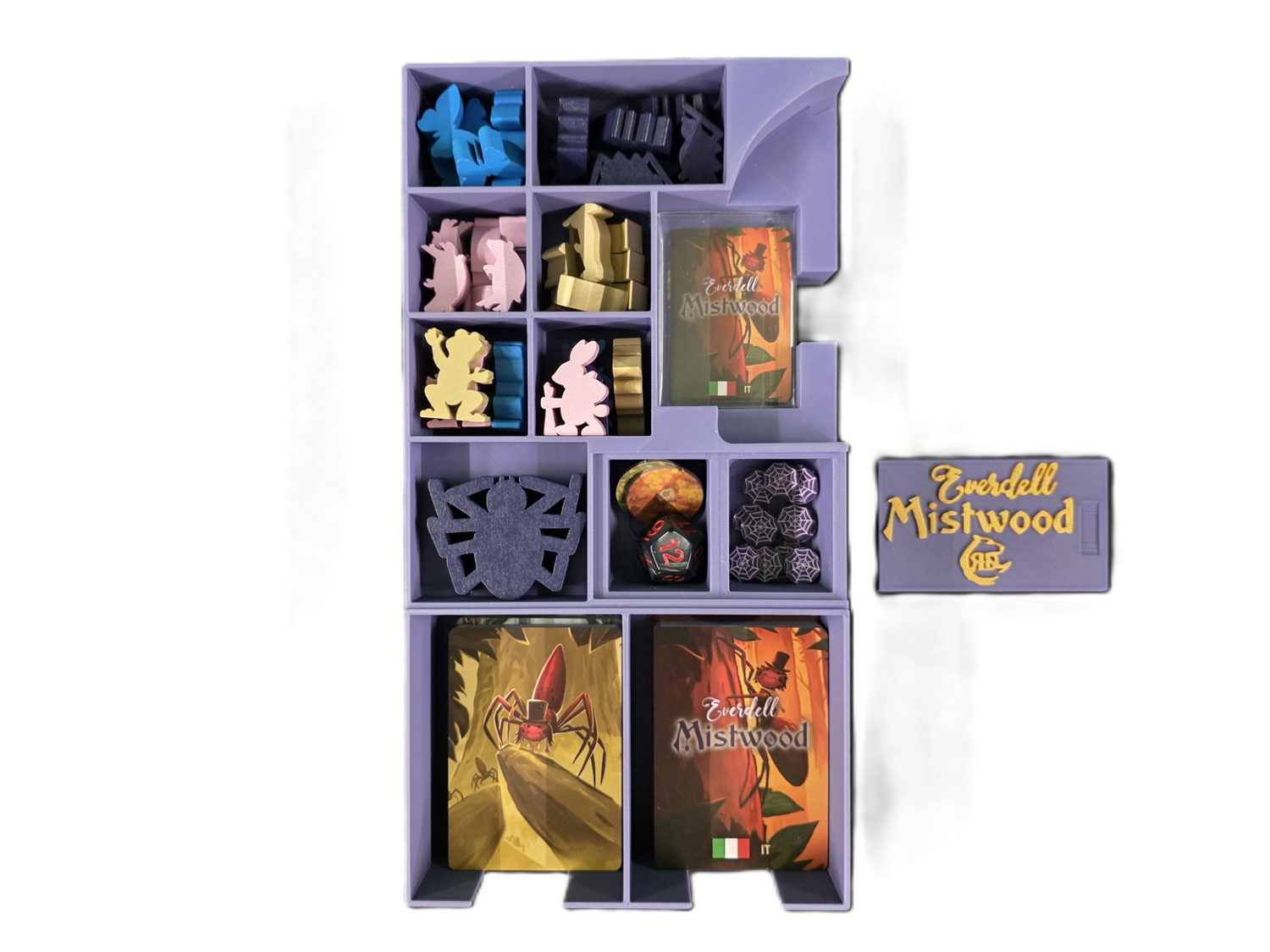 Everdell Mistwood and Everdell Bellfaire Insert - STL file to 3D print