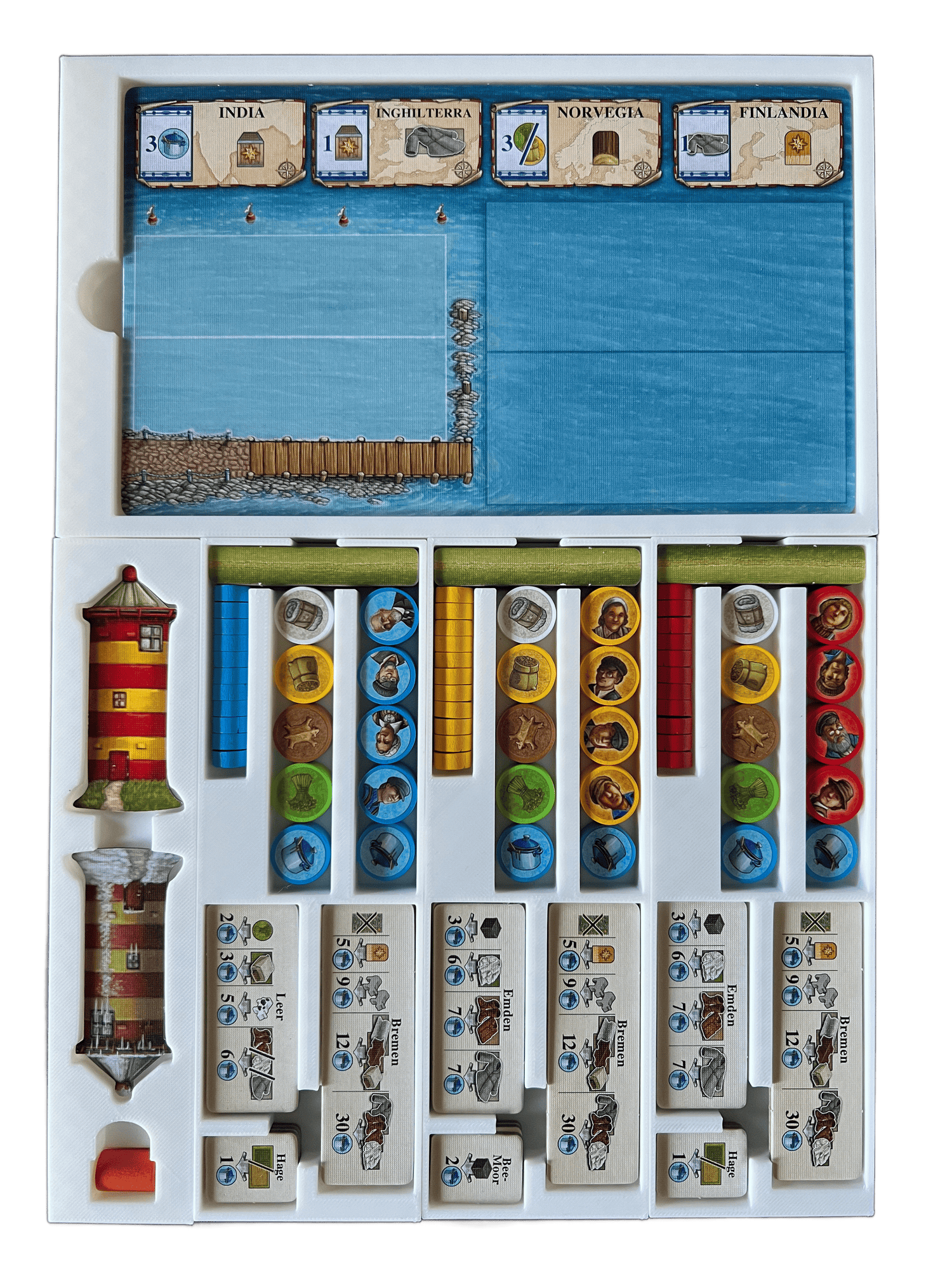 Fields of Arle Big Box Board Game Organizer