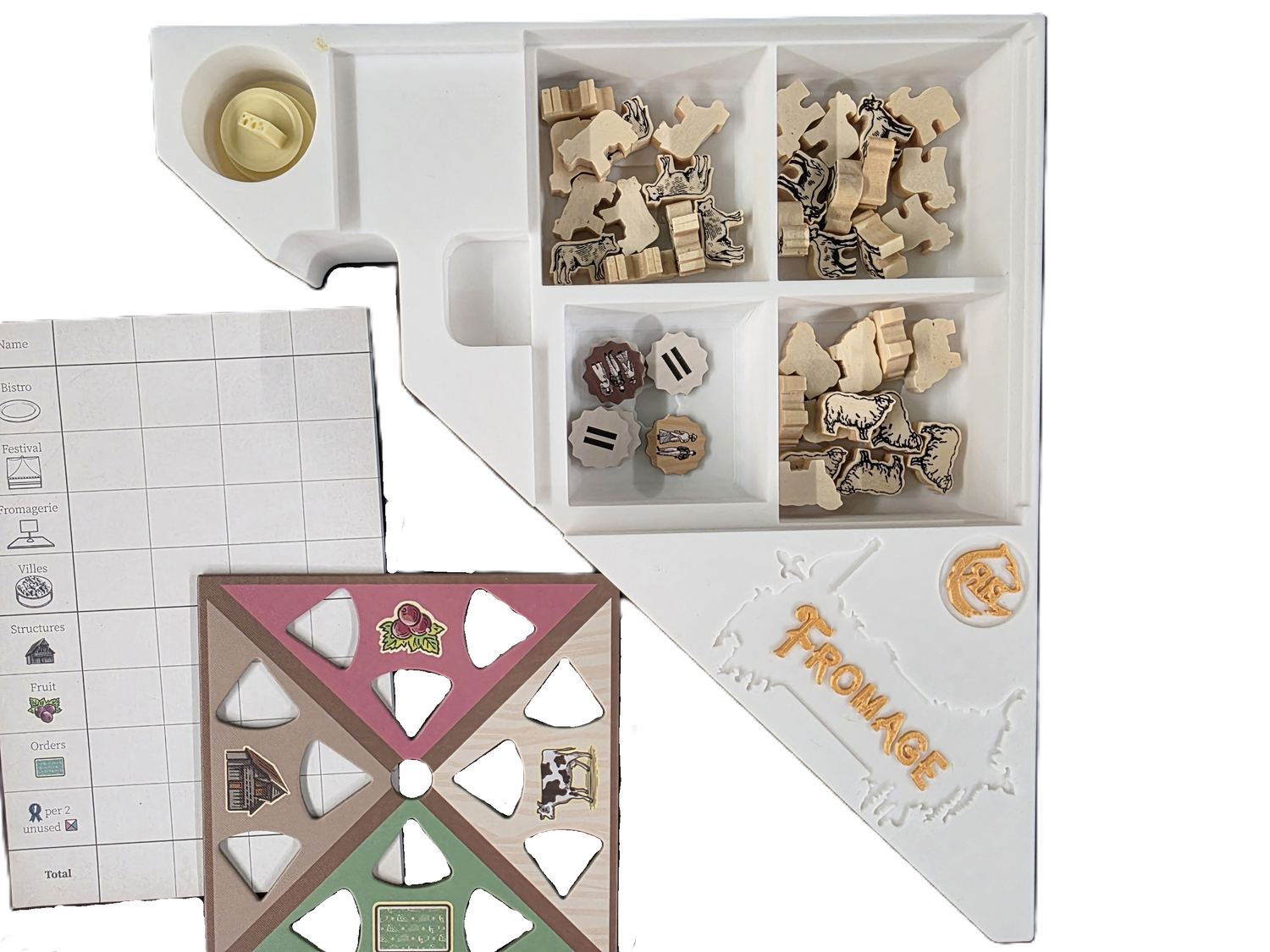 Fromage Limited Edition - STL Files to 3d print your insert