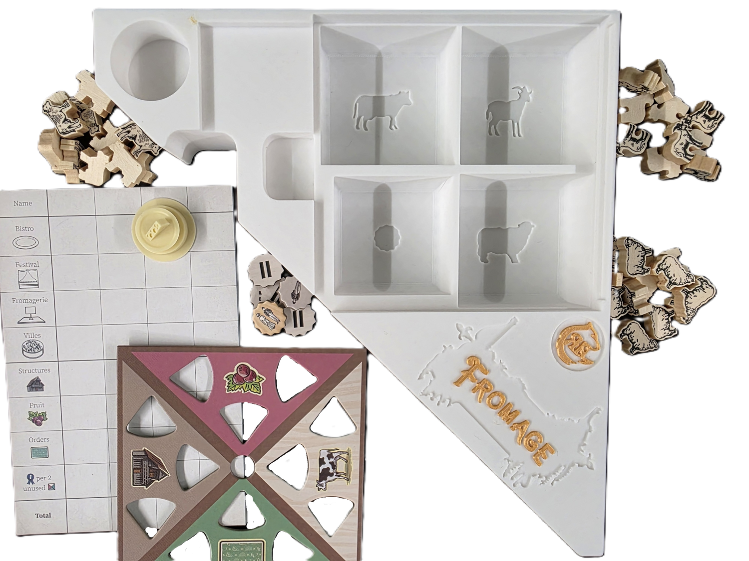 Fromage Limited Edition - STL Files to 3d print your insert