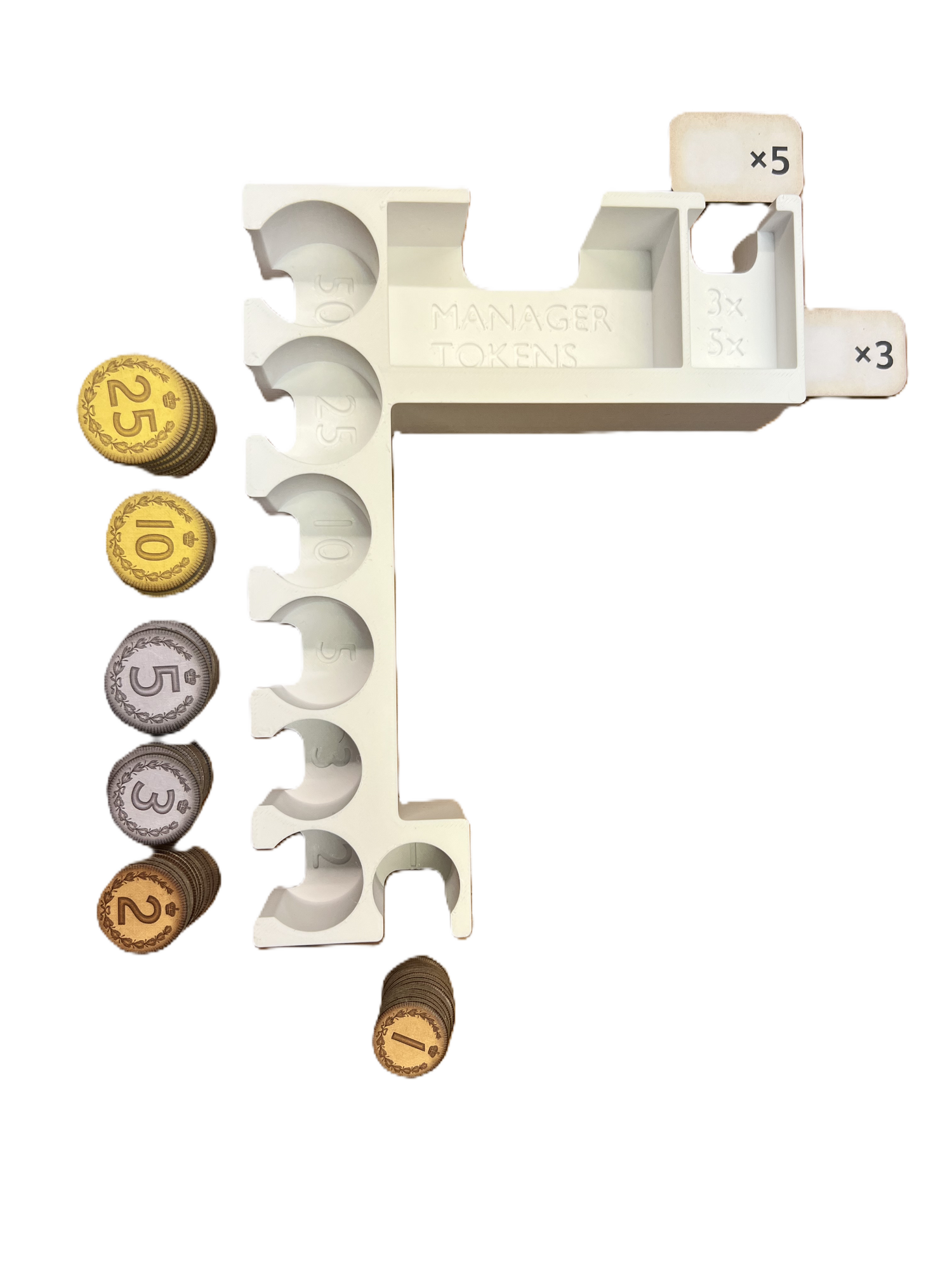 Furnace Board Game Organizer - 3D Printed Insert