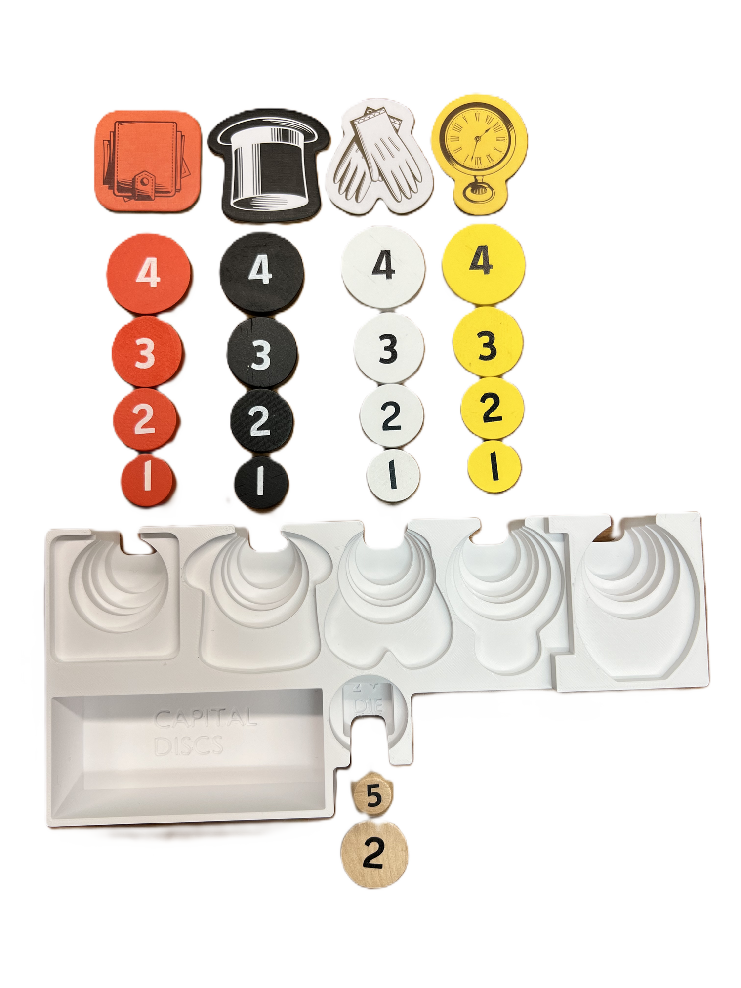 Furnace Board Game Organizer - 3D Printed Insert