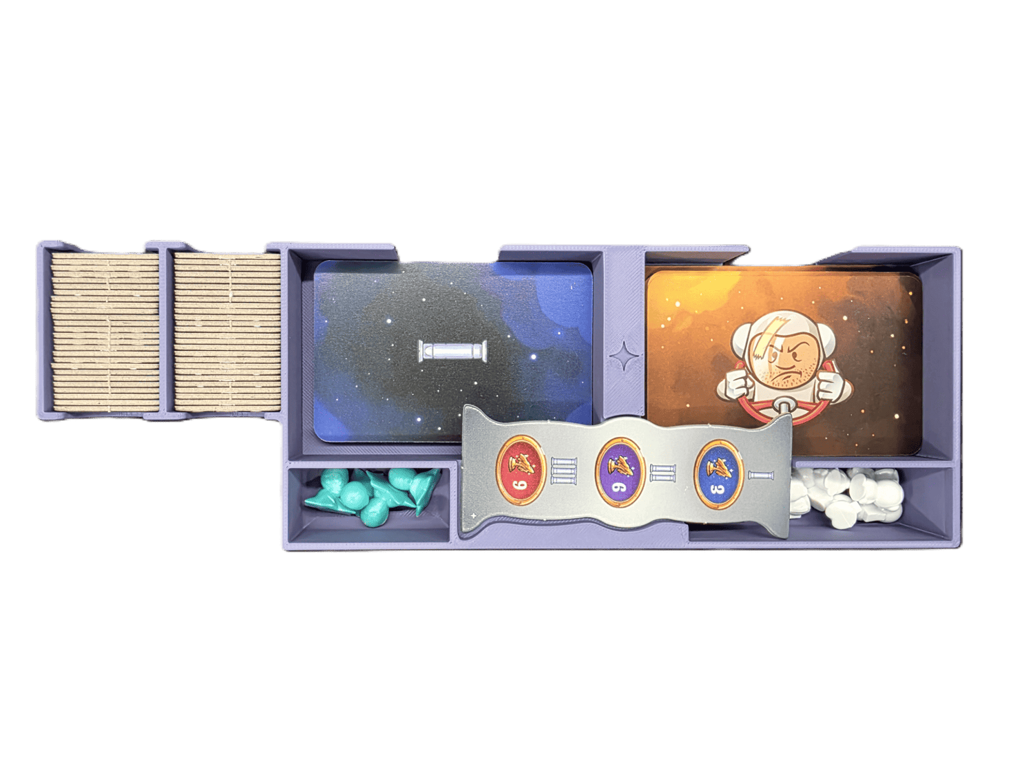 Galaxy Trucker and Expansions 3D Printed Organizer