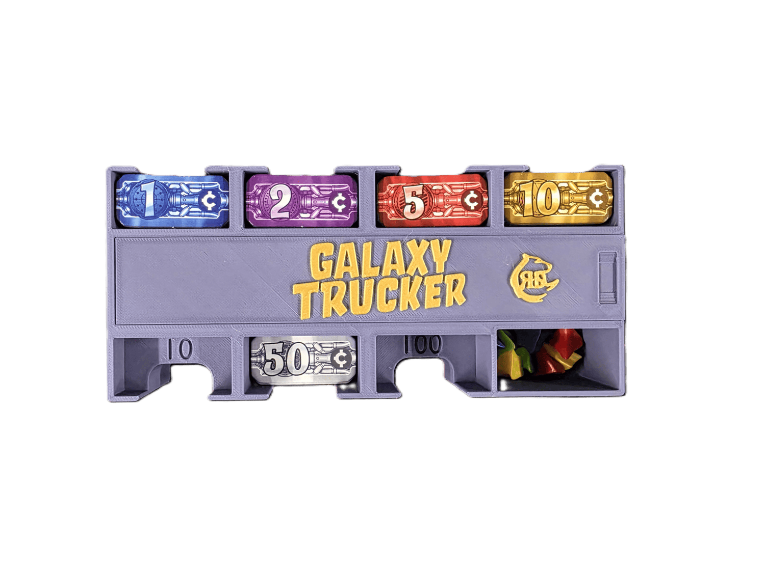 Galaxy Trucker Second Edition 3D Printed Organizer