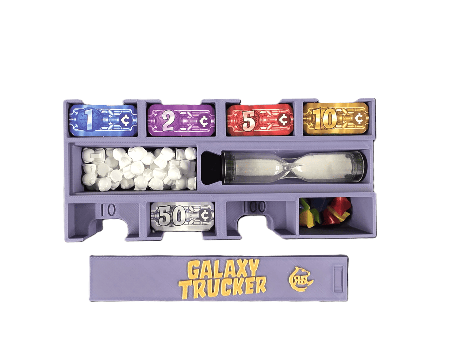 Galaxy Trucker Second Edition 3D Printed Organizer