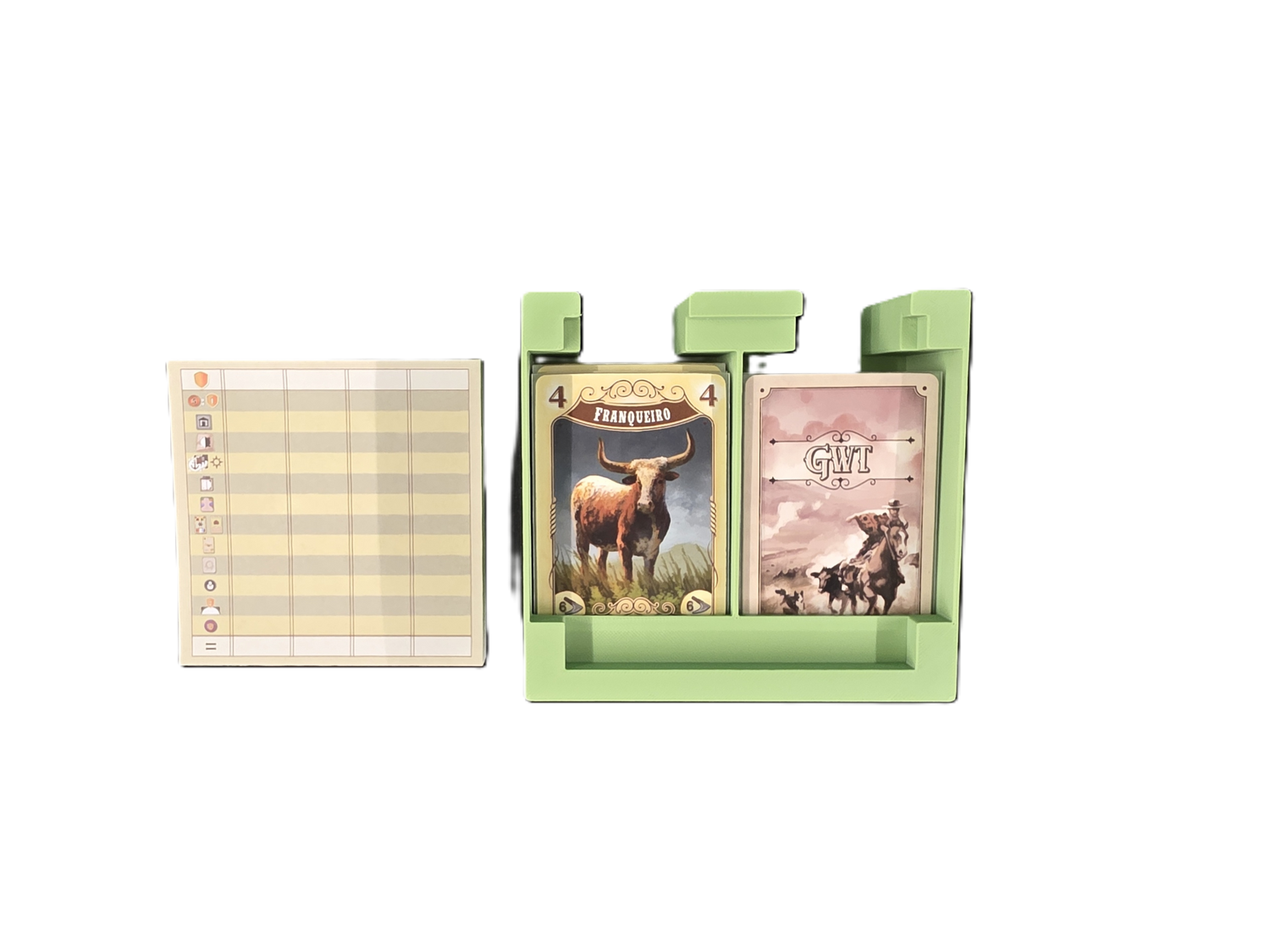 Great Western Trail Argentina - Board Game Organizer Insert