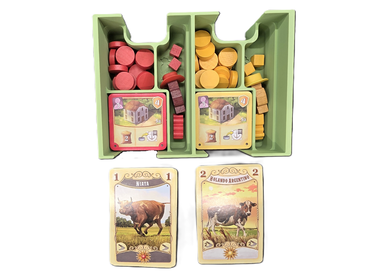 Great Western Trail Argentina - Board Game Organizer Insert