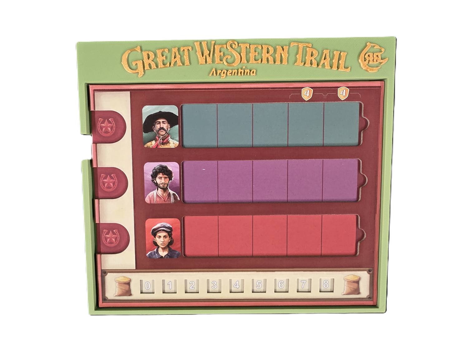Great Western Trail Argentina - Board Game Organizer Insert