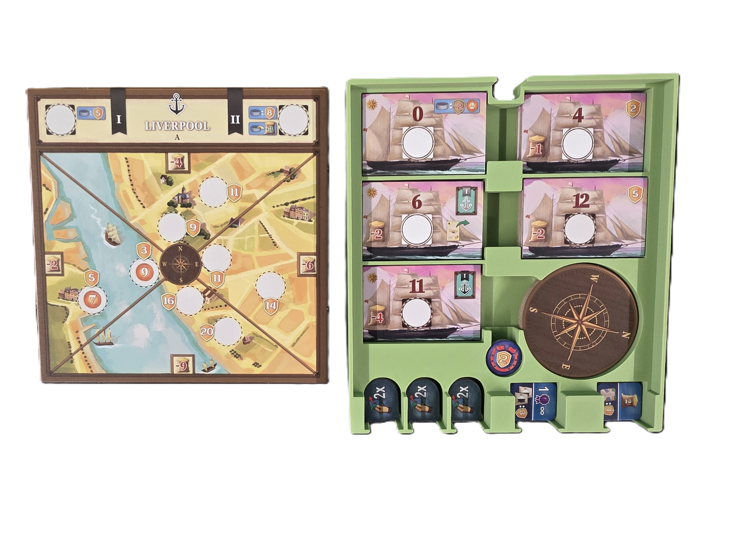 Great Western Trail Argentina - Board Game Organizer Insert