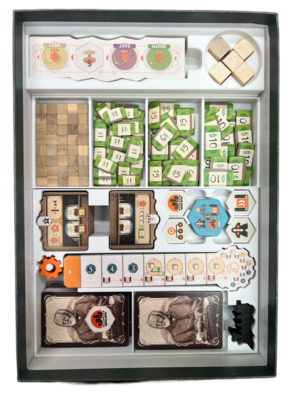 Carnegie Board Game Organizer | Insert | Premium Storage Solution