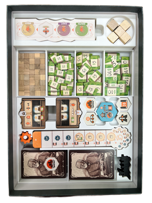 Carnegie Board Game Organizer | Insert | Premium Storage Solution